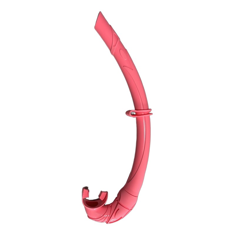 Snorkel rosado para apnea y snorkeling